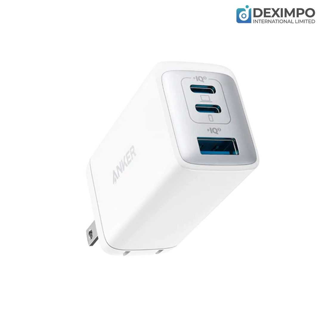 Anker PowerPort III 3-Port 65W Pod - White - Dexgen Shop