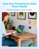Anker Zolo Charger (70W, 4-Port, PD 3.0) – GaN Fast Charging Station - Image 4