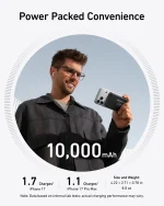 Anker MagGo Power Bank 10K mAh Ultra-Fast Magnetic Charging with Smart Display - Image 3