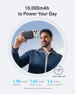 Anker MagGo Power Bank 10K (Ultra-Slim Magnetic Wireless Charger - Image 3