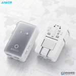 Anker Nano Travel Adapter (5-in-1, 20W) – Universal Fast Charging Travel Adapter