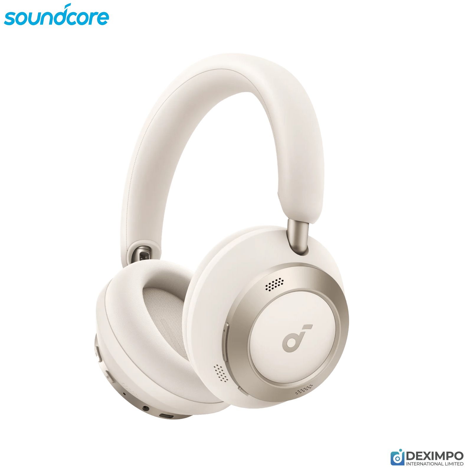 Soundcore-Space-One-Pro_White.png Soundcore Space One Pro | Flexi Curve Over-Ear Headphone - Image 1