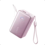 Anker Nano Power Bank (10K, 45W, Built-In Retractable USB-C Cable)