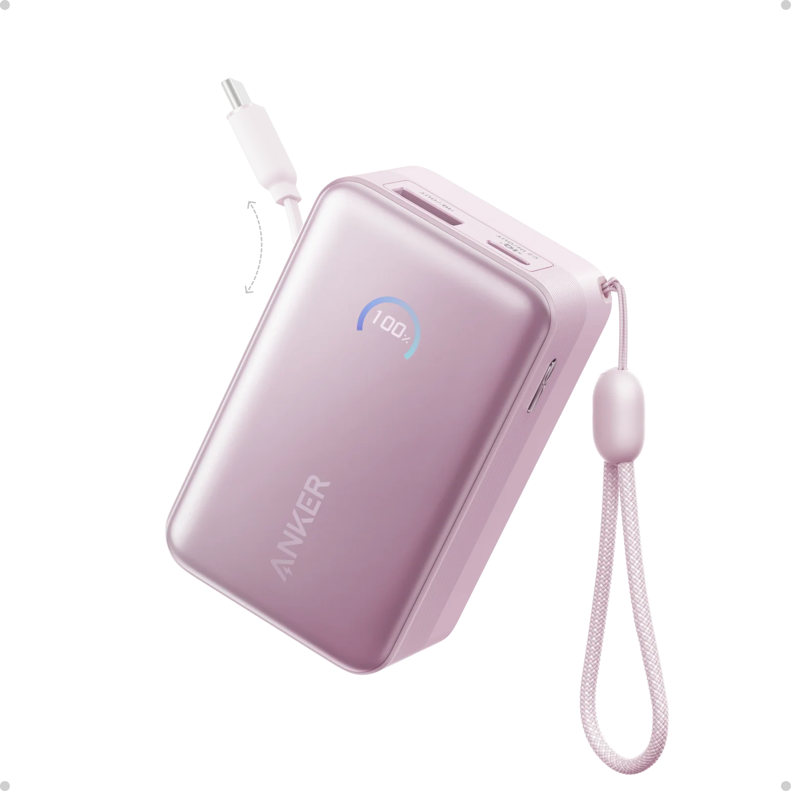 Anker-Nano-Power-Bank-10K-45W-Built-In-Retractable-USB-C-Cable_Pink.webp Anker Nano Power Bank (10K, 45W, Built-In Retractable USB-C Cable) - Image 1