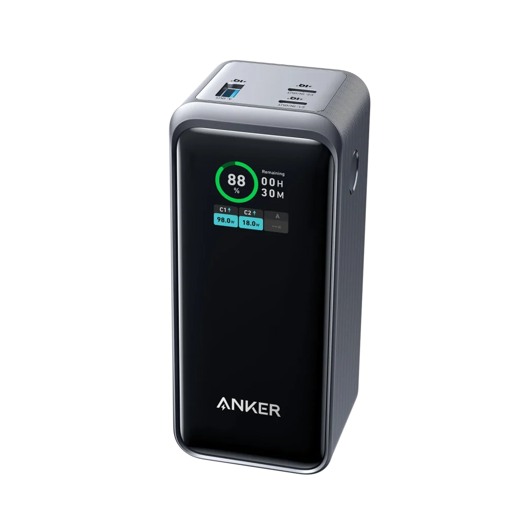 Anker Prime Power Bank 20K 200W Black | DexGen | Official Warranty