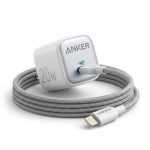 Anker Zolo Charger 20W IQ & PD with DexGen NEO Type-C to Lightning Cable Combo