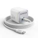 Anker Zolo 30W IQ & PD Fast Charger with DexGen NEO Type-C to Type-C Cable Combo