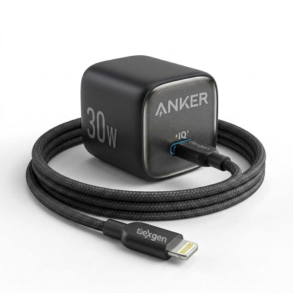 Zolo 30w C to L Black | DexGen | Official Warranty