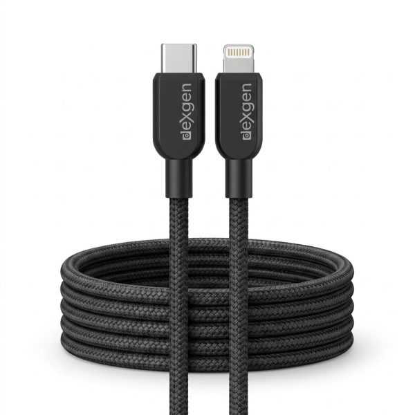 DexGen NEO USB-C to Lightning Data Cable – Fast Charging & Data Sync for iPhone & iPad